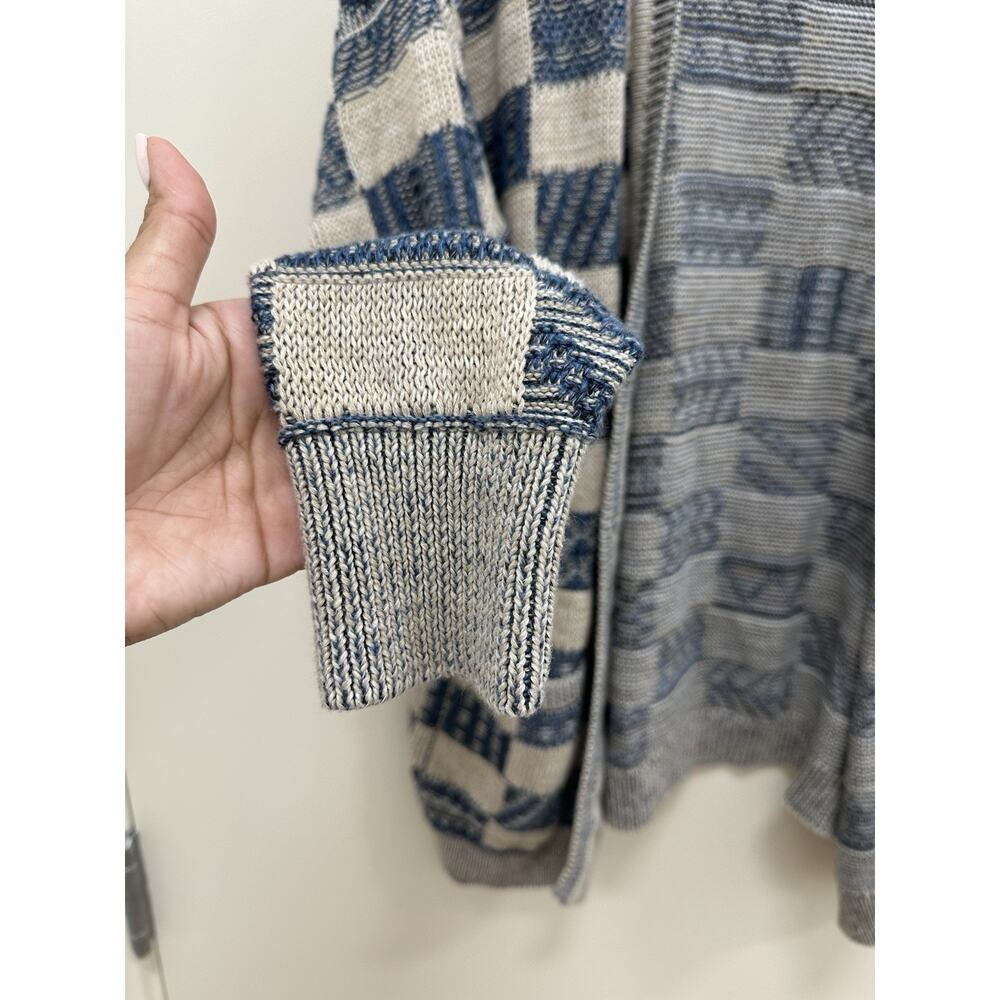 Peruvian Connection Sahel Cardigan Pocket Button Down Sweater Women’s Large - Picture 6 of 12